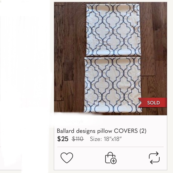 Set of 2 Pillow Covers 17” Gray & White abstract print Like new Zips closed EUC - Picture 10 of 10